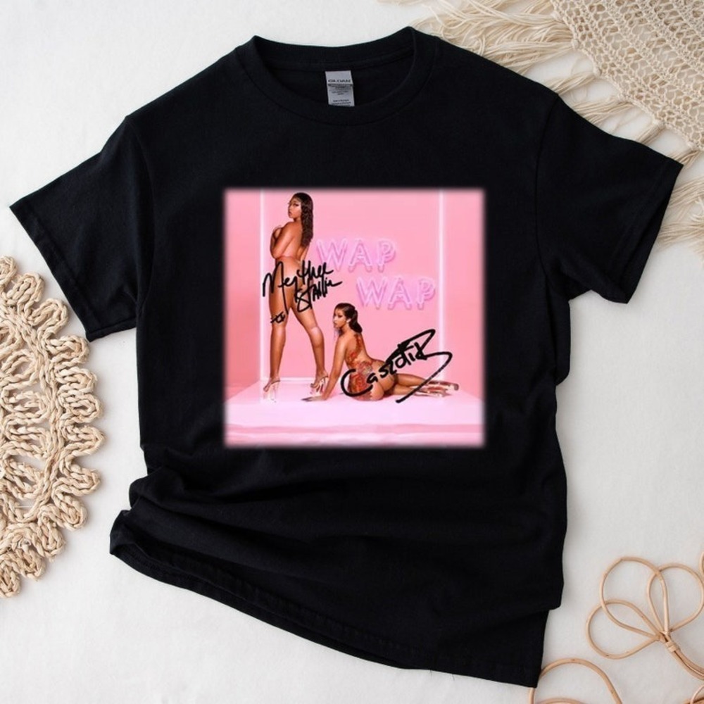 Signature Cardi B & Megan Thee Stallion Shirt Rap Tour Tshirt - Picture 1 of 4